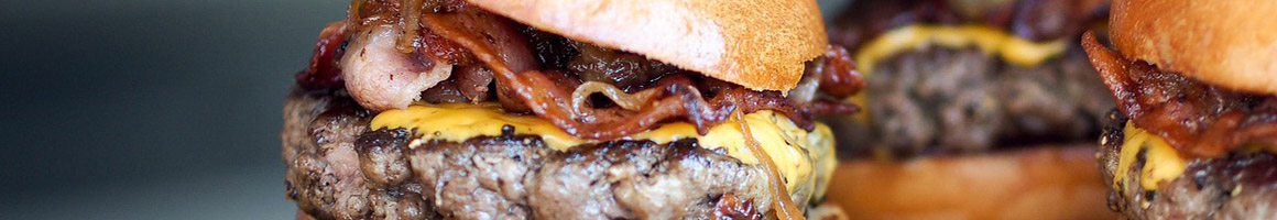 Eating American (Traditional) Burger at Warrenside Tavern restaurant in Stewartsville, NJ.